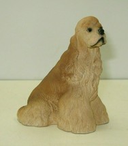 Living Stone 1994 Cocker Spaniel Fawn Tan Color Vintage  - $5.35 CAD