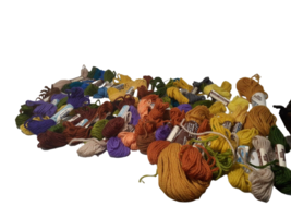 46 Lot Brunsana Bucilla Bernatt 100% Wool Yarn Needlepoint & Crewel Persian type - £31.23 GBP
