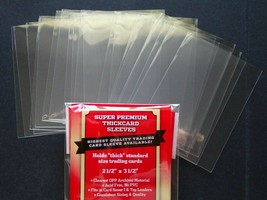 20 Loose Cardboard Gold Super Premium Thick Card Penny Sleeves - £2.34 GBP