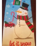 let it snow christmas hand towel upc 639277466259 - £12.36 GBP