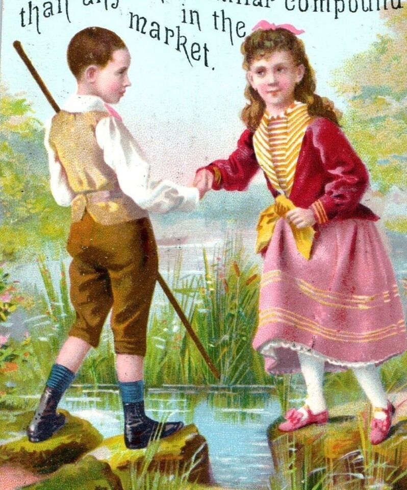Acme Soap Powder Victorian Trade Card A. Johnson Choice Family Groceries NY - $5.20