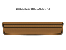 1999 Baja Islander 240 Swim Platform Step Mat Boat EVA Foam Teak Deck Floor Pad - £223.92 GBP