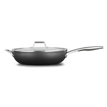 Calphalon Premier Hard-Anodized Nonstick 13-Inch Deep Skillet with Lid - £145.75 GBP