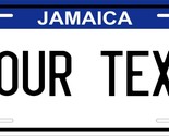 Jamaica Blue License Plate Personalized Car Auto Bike Motorcycle Custom Tag - $10.99+