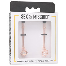 S&amp;M Brat Pearl Nipple Clips - £12.30 GBP