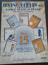 1928 Irving Berlin Inc Universal Dance Folio for Piano with Ukulele No 15 - £69.11 GBP