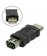 Firewire IEEE 1394 Female to USB Male Adapter - £6.38 GBP