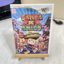 Samba de Amigo (Nintendo Wii, 2008) - Water Damaged Cover Art - Great Disc/Man - £3.07 GBP