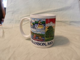 Branson, Missouri Ceramic Coffee Cup With Scenic Sights - $20.00