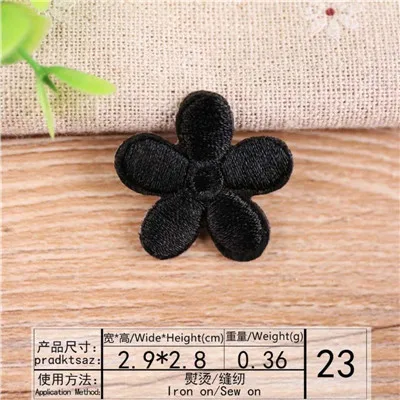 Buy 10PCS Cute Small Flower Patches Embroidery Iron On Applique Floral for Kids - $17.00