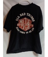 Motley Crue Final Tour T-shirt 2014 All Bad Things Must Come To An End 2XL - $19.95