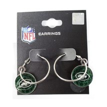 NFL New York Jets Football Official Team Fan Gear Hoop Cut-Out Dangle Ea... - £8.21 GBP