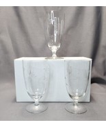 Vintage Princess House Heritage Floral Iced Tea Water Wine Glass Set (3)... - £18.77 GBP