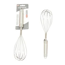 Stainless Steel Kitchen Whisk Egg Beater Kitchen Food Preparation Tool 26cm - £6.08 GBP