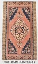 5x8 Rugs, 5x8 Turki̇sh Vintage Pink Rug, 5x8 Area Rug, Handmade Turkey Rug, 5x8 V - £432.93 GBP