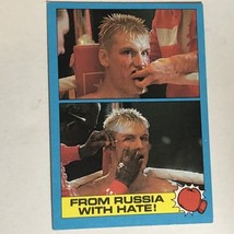 Rocky IV 4 Trading Card #60 Dolph Lundgren - £1.94 GBP