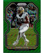 2020 Panini Prizm - Jared Cook #247 Green Prizm - $1.58