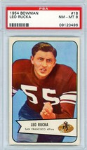 1954 Bowman Leo Rucka #18 PSA 8 P1328 - $59.40