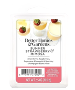 Better Homes &amp; Gardens Wax Melts, Summer Strawberry &amp; Mimosa, 6 Cubes, 2... - £5.49 GBP