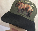 Yellowstone National Park Big Brown Bear Strapback Baseball Cap Hat - $19.83