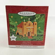 Hallmark Keepsake Christmas Ornament Candlelight Services #3 Adobe Church 2000 - £15.60 GBP