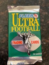 (5) Sealed Sets 91 Fleer Ultra Update Football W/ Brett Favre&#39;s RC Fresh Boxes - £42.21 GBP