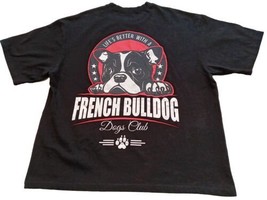 French Bulldog Frenchie Dog T-Shirt French Bulldog Dog Shirt XL Medium W... - $18.49
