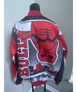 Vintage Michael Jordan Chalk Line Satin Jacket Size Small Bulls Air Jordan - £77.36 GBP