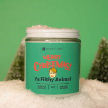 Merry Christmas, Ya Filthy Animal - Funny Holiday Gift Candle 9oz. - £7.95 GBP+