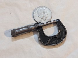 Vintage Reed Petit 0 -1 &quot; Micromètre Machinistes Outil Marche D-525 USA - $22.94