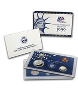 1999 Clad Proof Set U.S. Mint Original Government Packaging OGP COA - $13.65