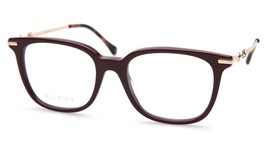 New Gucci GG0968O 003 Brown Eyeglasses Glasses 50-18-140 B42mm Italy - £144.91 GBP