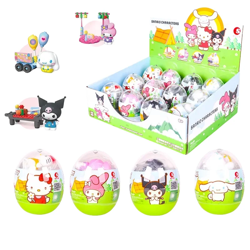 New Listing Sanrio Cartoon Family Camping Gashapon Blind Box Toy Hellokitty - £10.98 GBP+