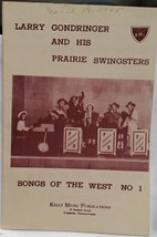 LARRY GONDRINGER - ORIGINAL 1945 SONG FOLIO / SOUVENIR PROGRAM - VG COND... - $27.94 CAD