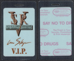 Stevie Ray Vaughan and Double Trouble OTTO Laminated V.I.P Backstage Pass from.. - £13.42 GBP
