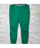 Zenana Jeans Women Size 2X High Rise Green 5 Pocket DOP-1542X5 New - €34,27 EUR