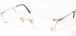 Carl Zeiss Carat 15425-216 23KT Gp Gold /PALE Rose Eyeglasses Zeizz 54-15-135mm - £138.59 GBP