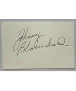 Johnny Blanchard (d. 2009) Signed Autographed Vintage Government Postcar... - $275.84 MXN