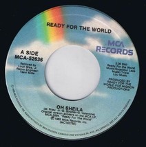 Ready For The World Oh Sheila 45 rpm I&#39;m The One Who Loves You Canadian Pressing - £3.13 GBP