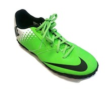 Nike Bomba 826486-301 Electric Green Indoor Soccer Cleats Shoes Mens Size 5.5 - £46.10 GBP