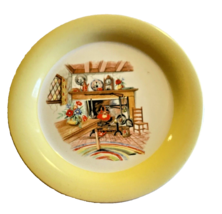 Plate Homer Laughlin Eggshell Colonial Hearth Kitchen Fireplace Dessert ... - £10.89 GBP