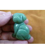 (Y-DOG-SH-564) Green SHAR PEI PUG gemstone carving dog SHARPEI stone FIG... - €11,91 EUR
