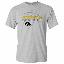 AS1236 - Michigan Wolverines Basketball Sketch T-Shirt - Small - Sport Grey - £18.75 GBP