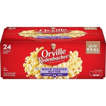 Orville Redenbacher&#39;s Movie Theater Butter Microwave Popcorn, 3.29 Ounce... - £16.55 GBP