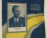 Vintage Blue Danube Waltz Sheet Music 1935 - £3.92 GBP