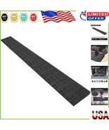 Non-Slip Rubber Threshold Ramp - 35&quot; Wide, 1500 lbs Capacity for Wheelch... - $922.97 MXN