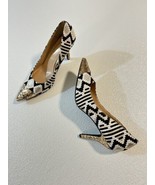 Size 8.5 M ~ J. Renee: Ryenne, Sparkly Bling Heels ~ Black, Gold, &amp; Silver! - $60.24