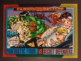 Skybox Trading Card Fantastic Four VS Secret Defenders #174 Marvel 1993 LP - £2.74 GBP