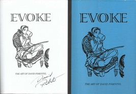 Evoke SIGNED The Art of David Pimentel Hardcover RARE Animation - £61.03 GBP