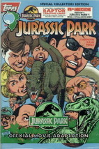 Jurassic Park Movie Comic Book #2 Topps 1993 Near Mint New Unread - £3.18 GBP